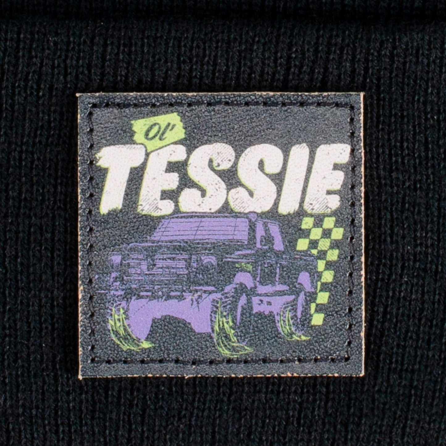Call of Duty: Black Ops 7 Zombies Ol' Tessie Beanie - Close Up Front View