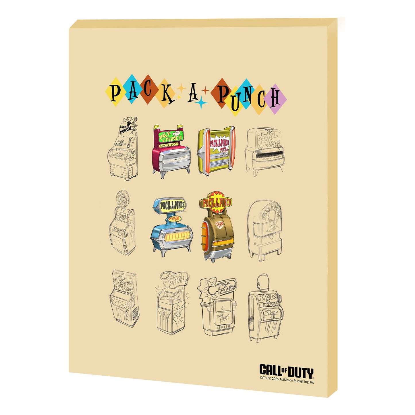 Call of Duty Pack-A-Punch 16x20" Canvas - Front View