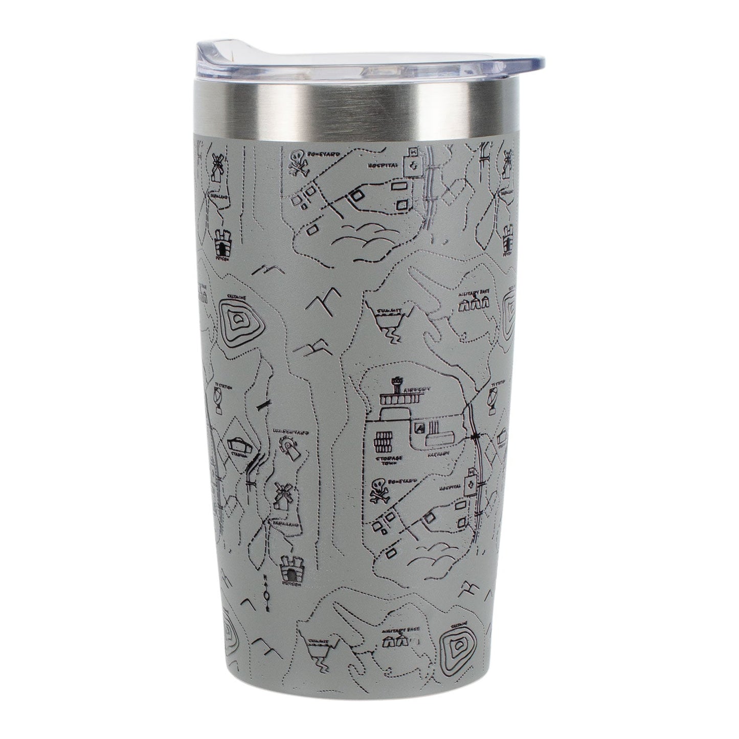Call of Duty: Warzone Verdansk Map 20oz Tumbler - Front View