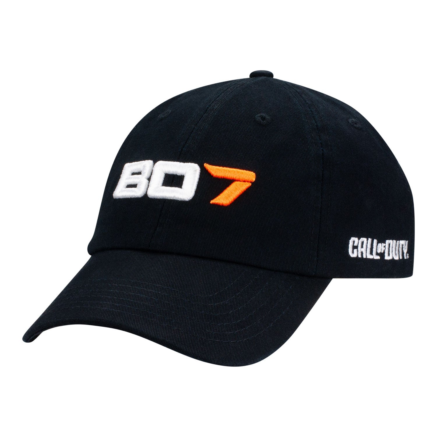 Call of Duty: Black Ops 7 Black Dad Hat - Side View