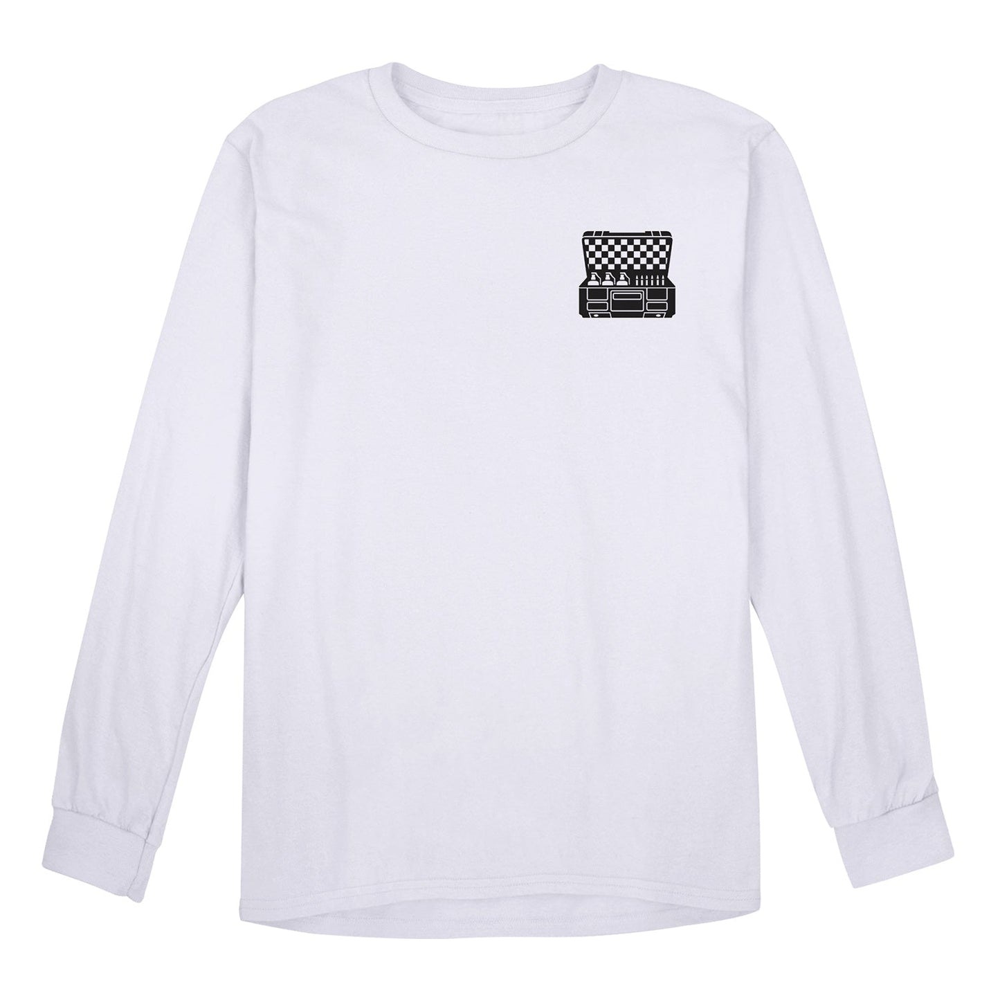 Call of Duty Out Of Ammo White Long Sleeve T-Shirt - Front View