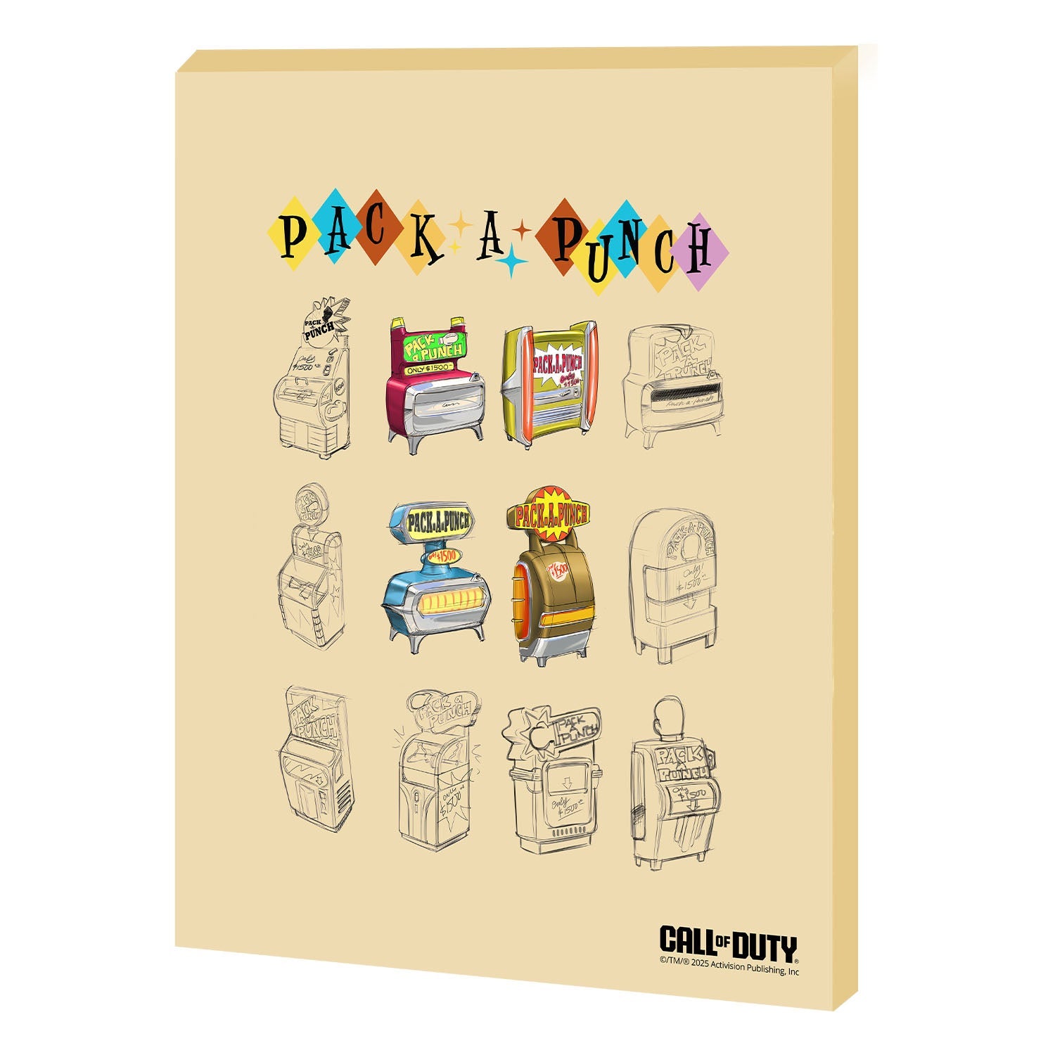 Call of Duty Pack-A-Punch 16x20" Canvas - Front View