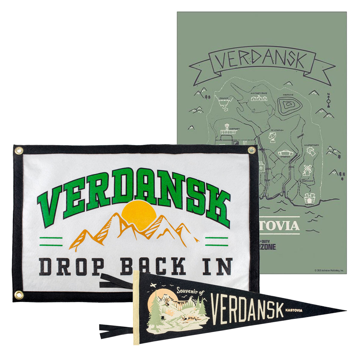 Call of Duty: Warzone Verdansk Battlezone Decor Bundle