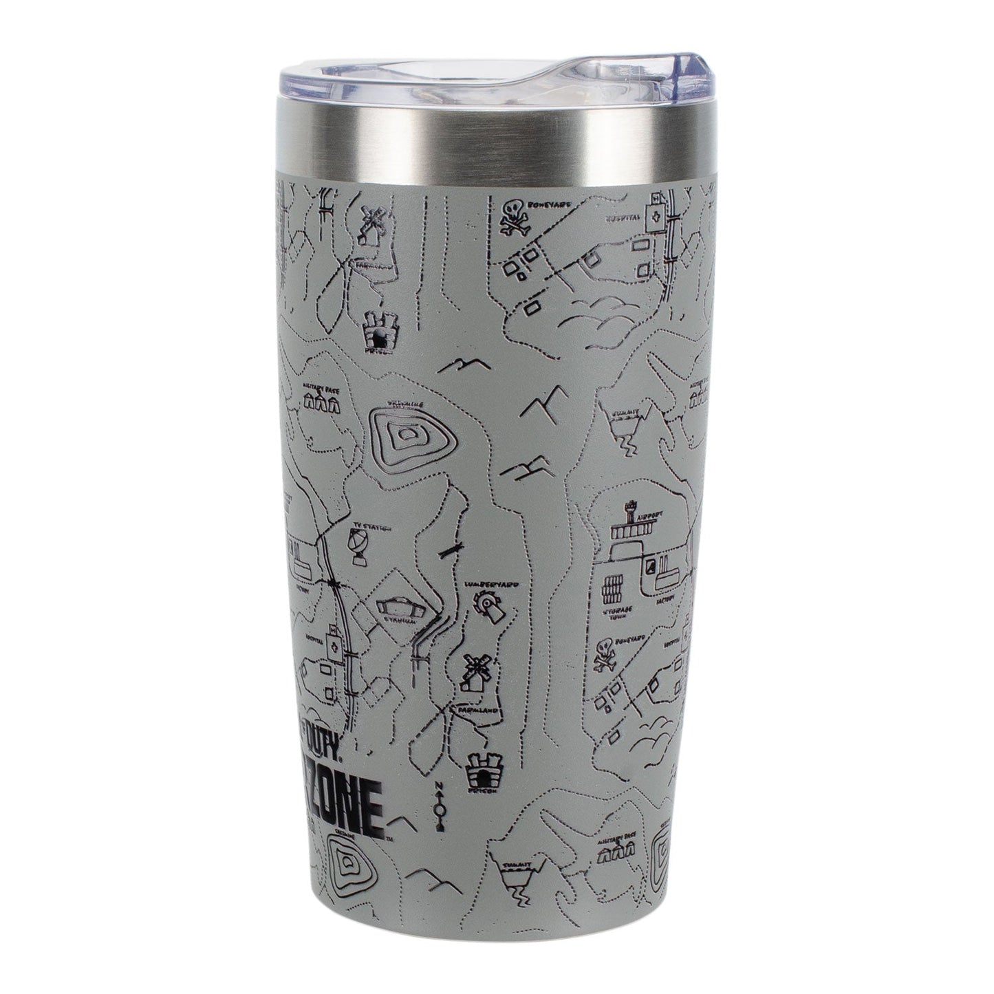 Call of Duty: Warzone Verdansk Map 20oz Tumbler - Side View