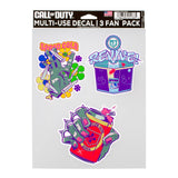 Call of Duty Zombies Perk-a-Cola Decal Sheet - Front View 