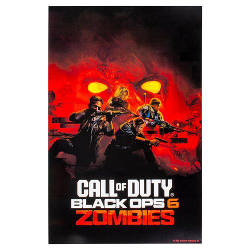Call of Duty: Black Ops 6 Zombies Key Art Poster - Front View