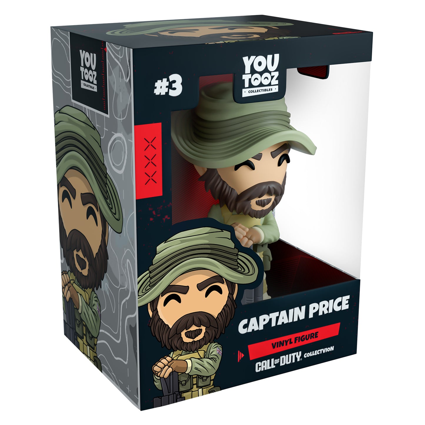 Call of Duty Captain Price Youtooz Figurine - Front View in Box