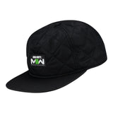 Call of Duty Modern Warfare 2 Logo Quilted Black Snapback - Front Left Side View