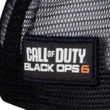 Call of Duty: Black Ops 6 Snapback Hat - Close Up Logo View