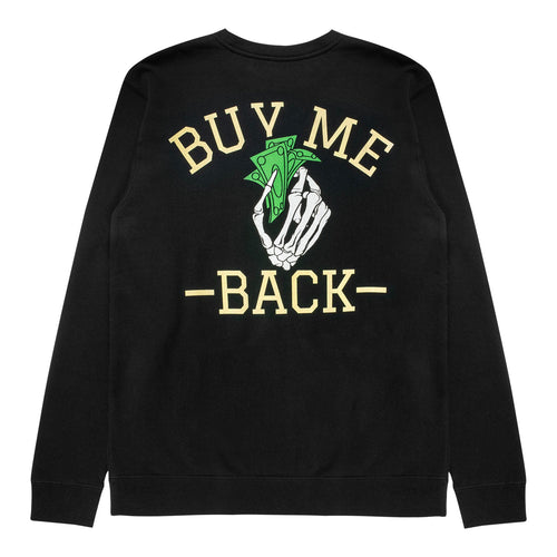 Call of Duty Buy Me Back Black Crewneck Sweatshirt - Back View