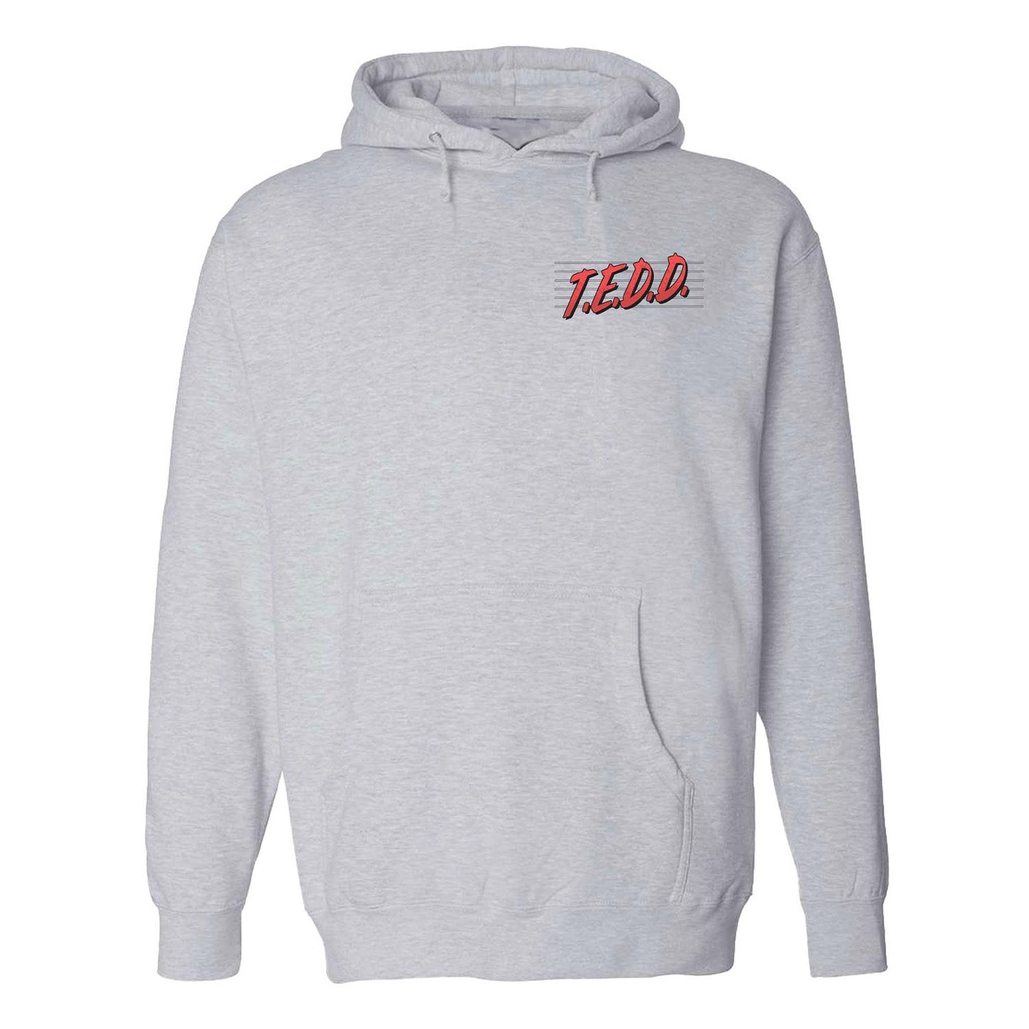 Call of Duty: Black Ops 7 Zombies T.E.D.D. Grey Hoodie - Front View