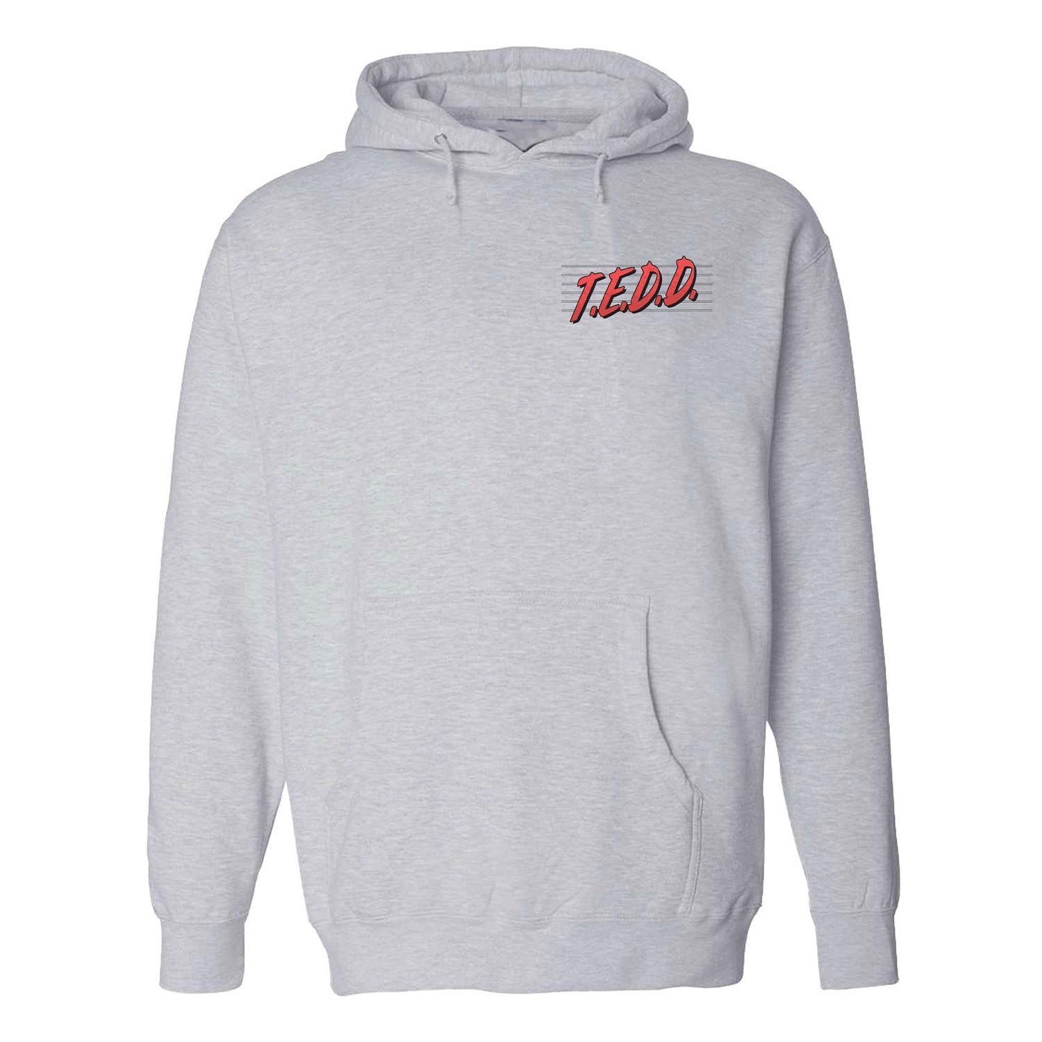 Call of Duty: Black Ops 7 Zombies T.E.D.D. Grey Hoodie - Front View