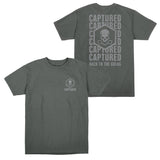 Call of Duty: Warzone Captured Thyme T-Shirt - front and rear views
