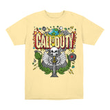 Call of Duty Yellow Skate Design T-Shirt - Front View