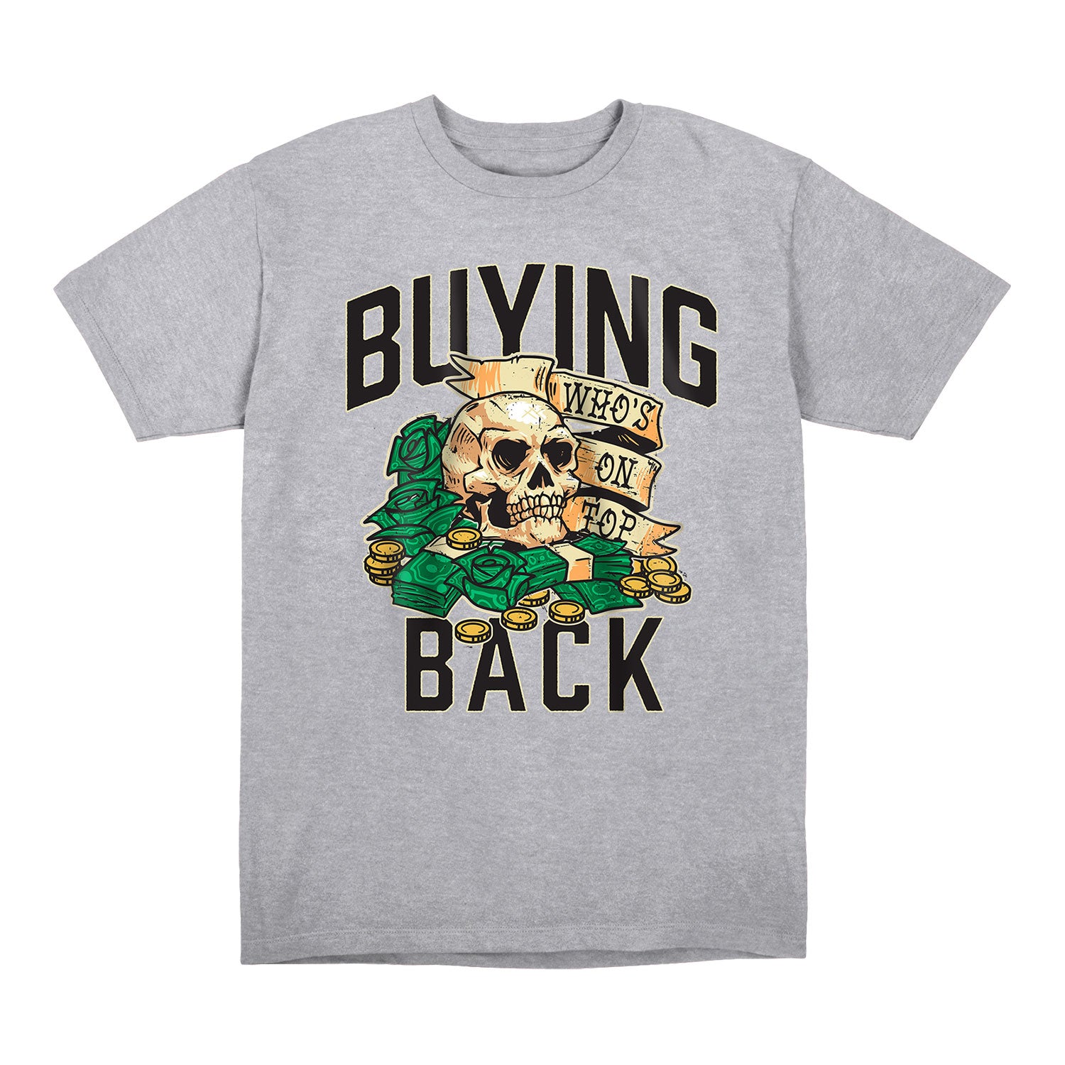 Call of Duty Ash Heather Buying Back T-Shirt - Front View