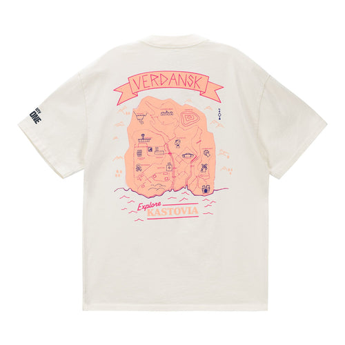 Call of Duty: Warzone Verdansk Explore Kastovia Tan T-Shirt - Back View