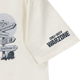 Call of Duty: Warzone Verdansk Explore Kastovia Tan T-Shirt - Sleeve View