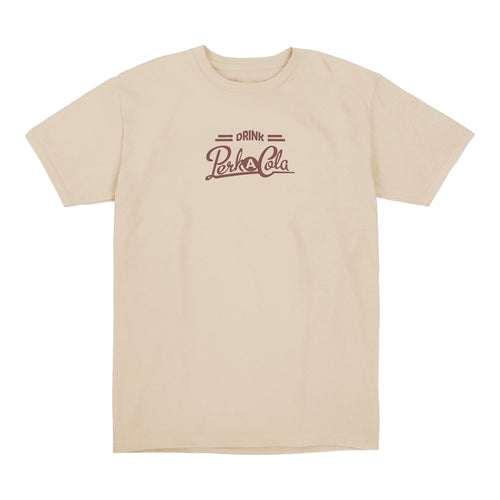 Call of Duty Vintage Perk-A-Cola Cans T-Shirt - Front View Tan Version