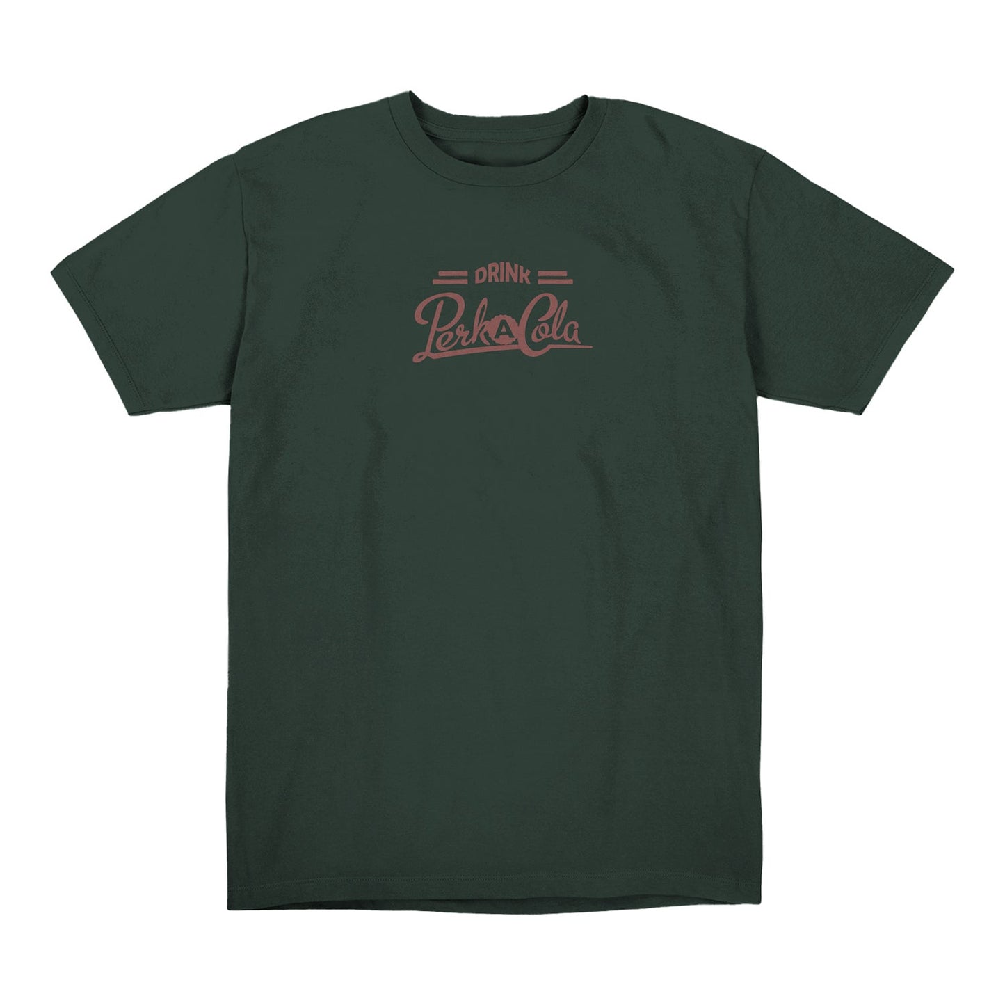 Call of Duty Vintage Perk-A-Cola Cans T-Shirt - Front View Green Version