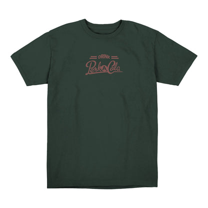 Call of Duty Vintage Perk-A-Cola Cans T-Shirt - Front View Green Version