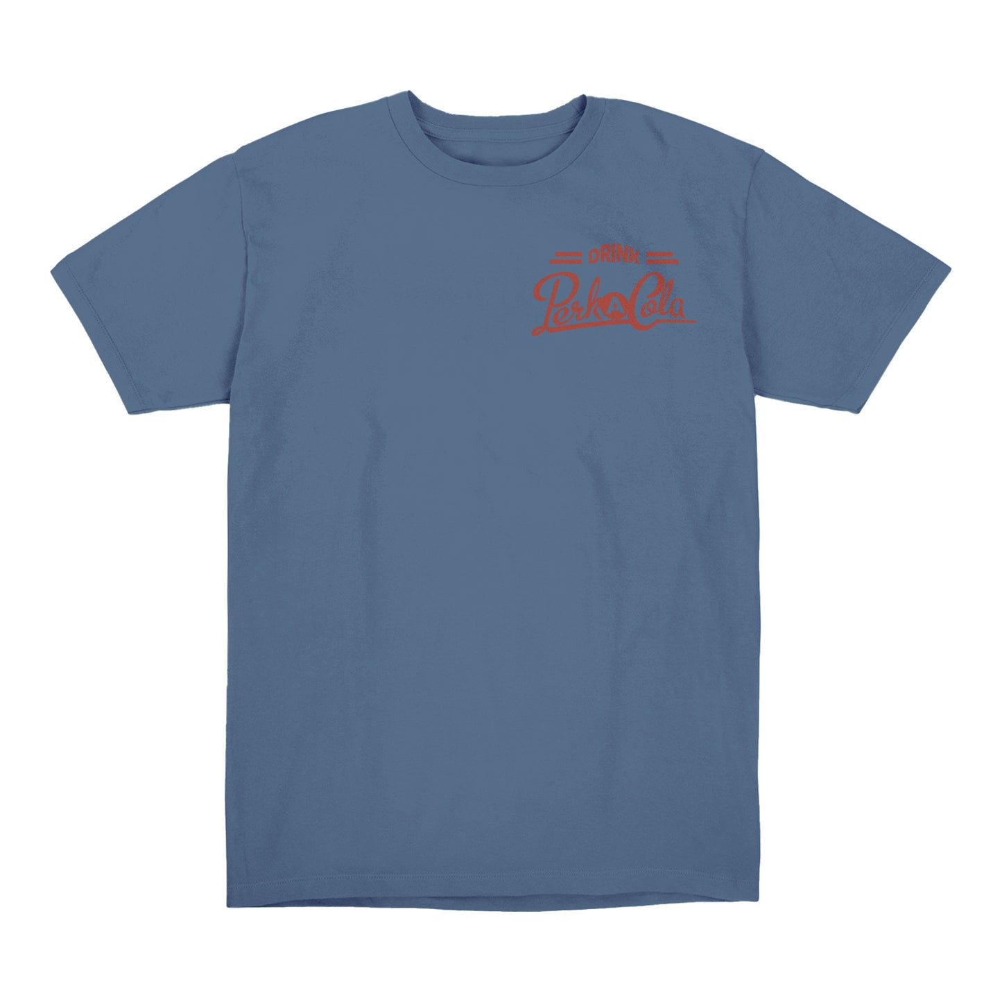 Call of Duty Vintage Perk-A-Cola Bottle T-Shirt - Front View Blue Version