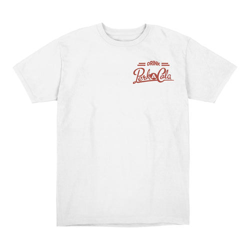 Call of Duty Vintage Perk-A-Cola Bottle T-Shirt - Front View White Version