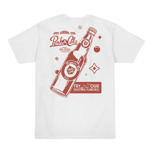 Call of Duty Vintage Perk-A-Cola Bottle T-Shirt - Back View White Version