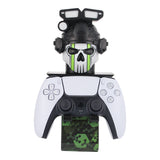Call of Duty Light Up Ghost Controller & Phone Holder - Front View with Controller