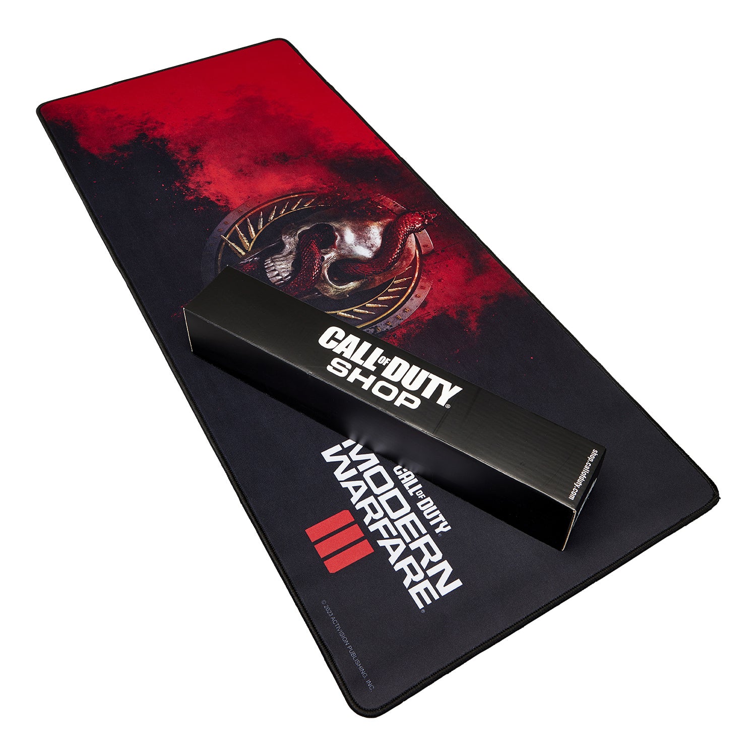 Call of Duty Modern Warfare III Desk Mat - Front View with Packaging