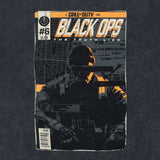 Call of Duty: Black Ops 6 Distressed Poster T-Shirt - Close-Up View