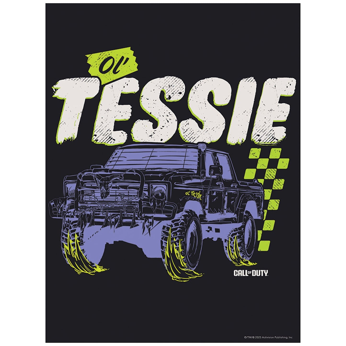 Call of Duty: Black Ops 7 Ol' Tessie 18x24" Poster - Front View