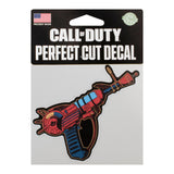 Call of Duty Raygun Decal in Red - Front View