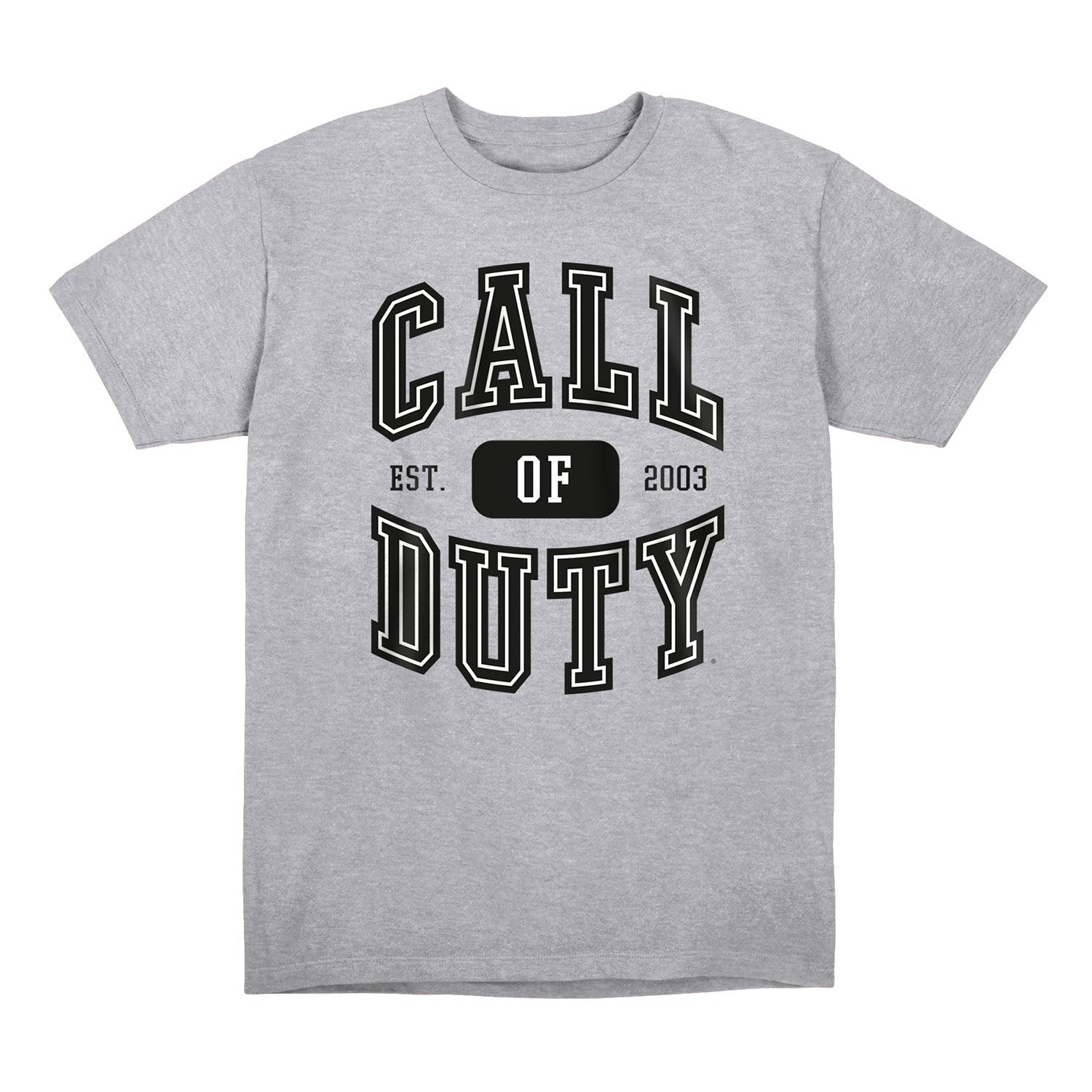 Call of Duty Alumnus Logo Grey T-Shirt - Front View