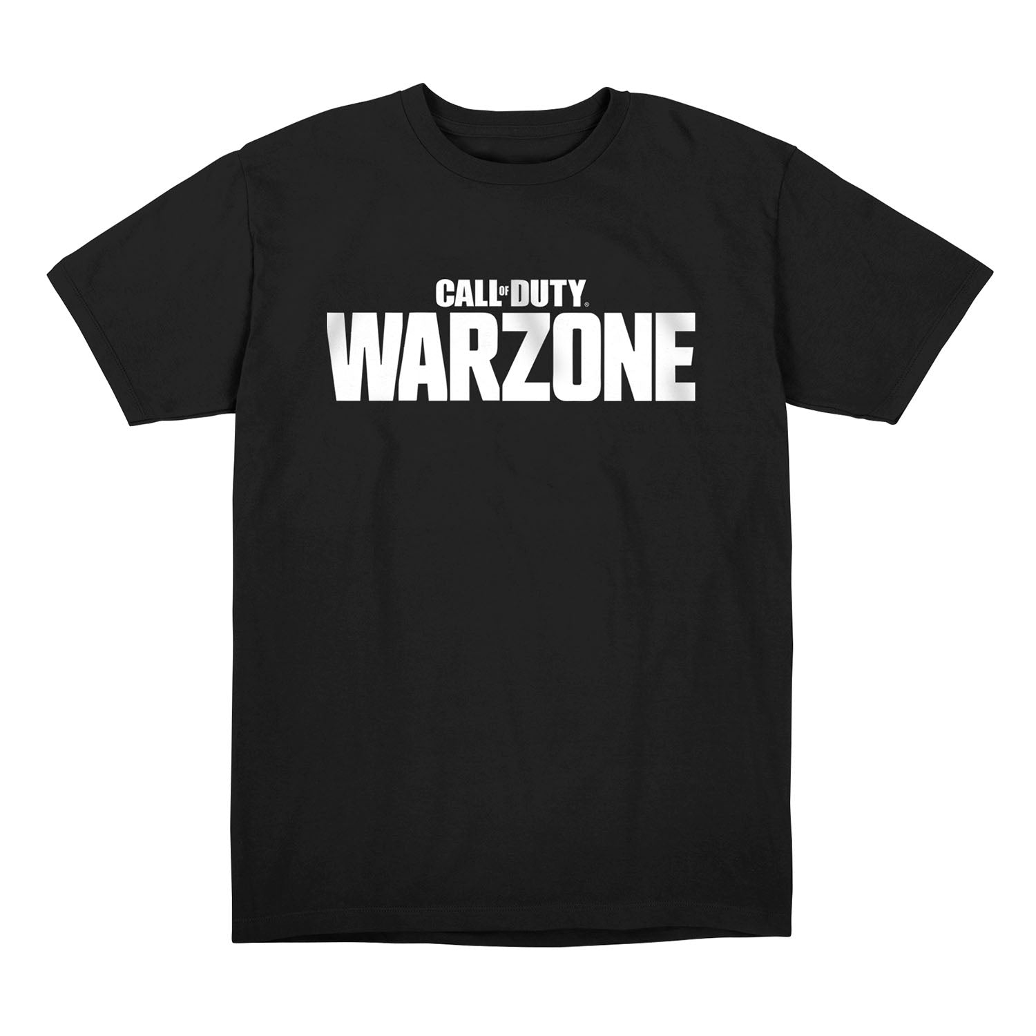 Call of Duty Warzone Black Logo T-Shirt - Front View