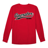 Call of Duty Red Operator Long Sleeve T-Shirt - Front View