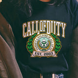 Call of Duty Alma Mater Black Sweatshirt -  Model Shot