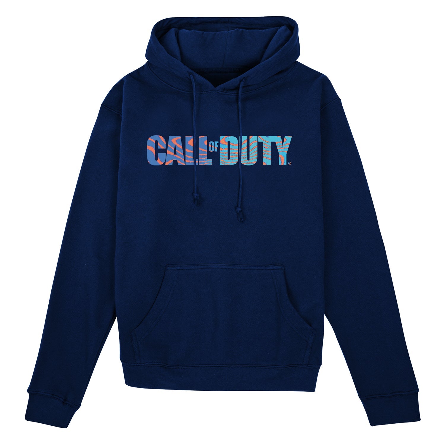 Call of Duty Navy Damascus Logo Hoodie - Front View