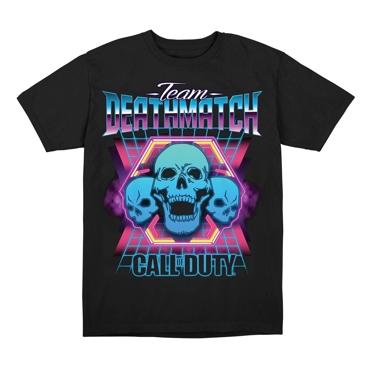Call of Duty Team Deathmatch Arcade Black T-Shirt - EU Call of Duty Store
