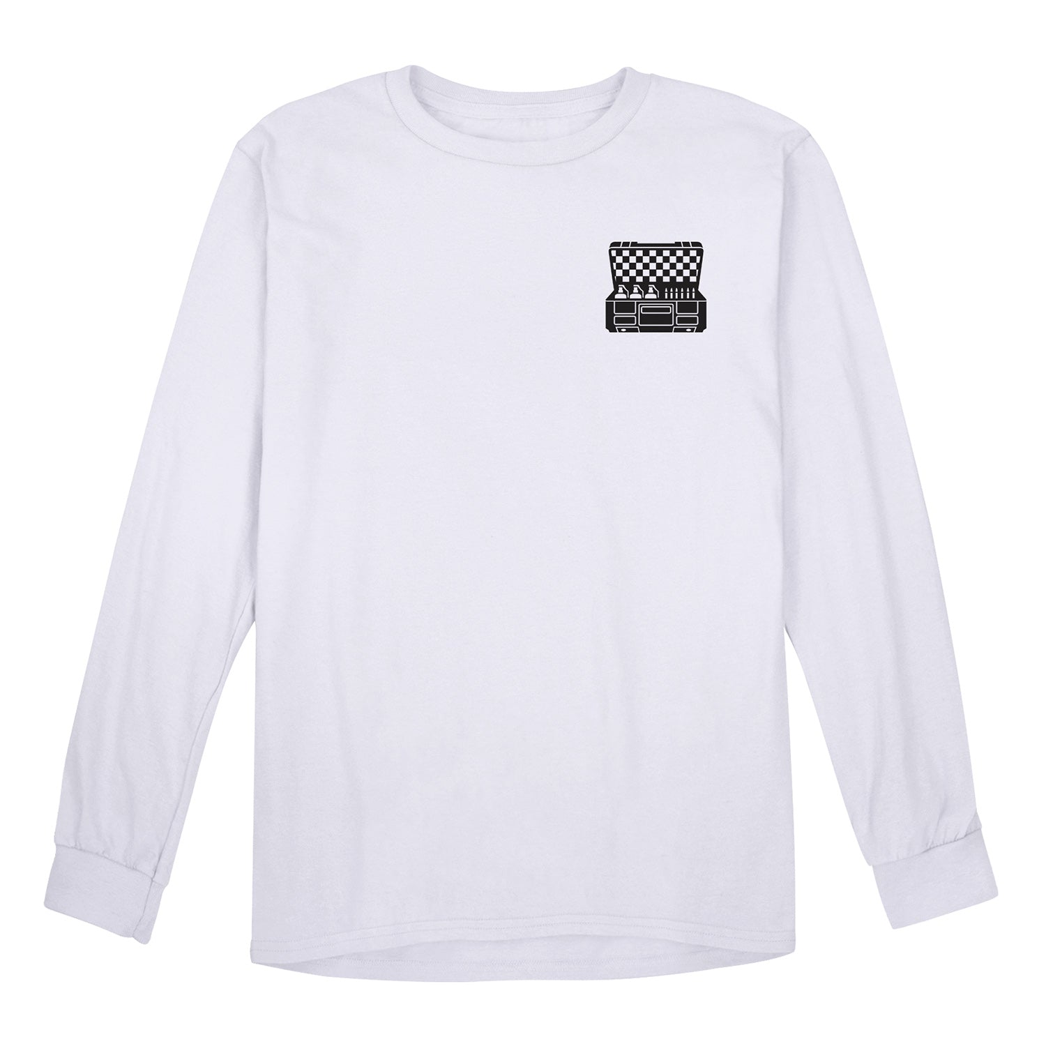 Call of Duty Out Of Ammo White Long Sleeve T-Shirt - Front View