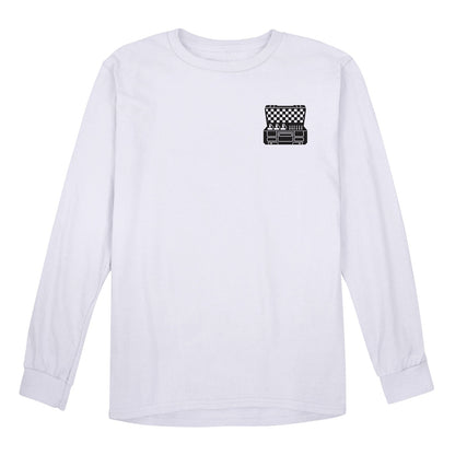 Call of Duty Out Of Ammo White Long Sleeve T-Shirt - Front View