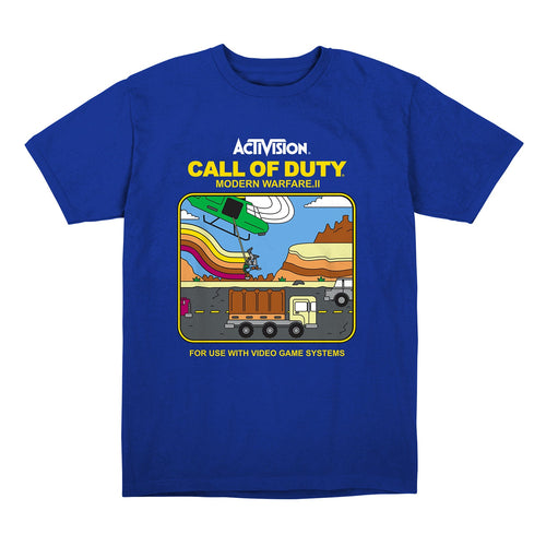 Call of Duty: Modern Warfare II Cartridge Blue T-Shirt - Front View
