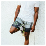 Call of Duty “Task Force 141 Camo” Triple Threat Compression Shorts by POINT3 - Front View on Model