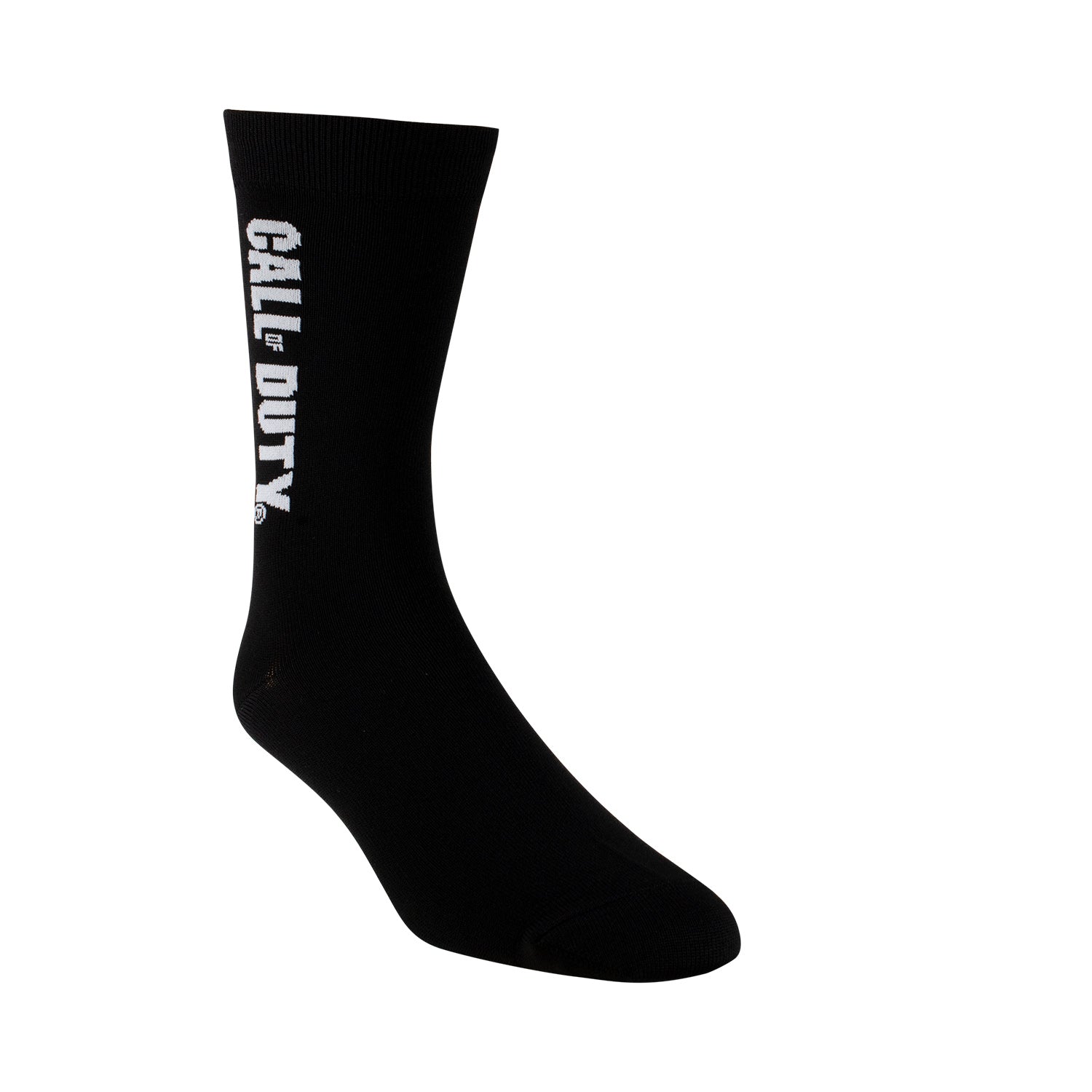 Call of Duty Black Logo Socks - Right Side View