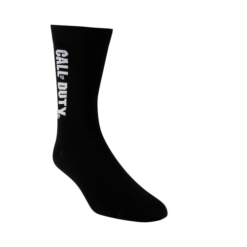 Call of Duty Black Logo Socks - Right Side View